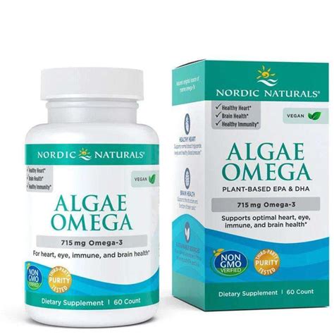 omega 3 supplements from algae.